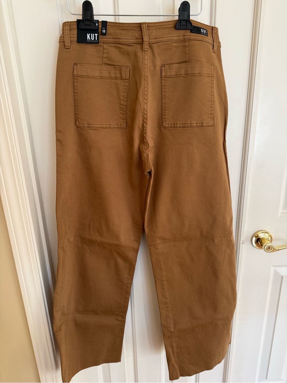 Kut from the Kloth Wide-Leg Jeans in Brown - Picture 2 of 5